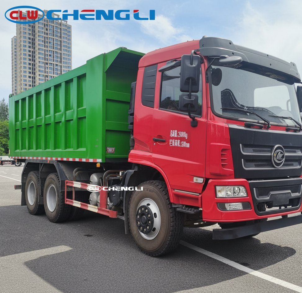 CLW 6x4 mining tipper 350 hp - vehicle photograph 1
