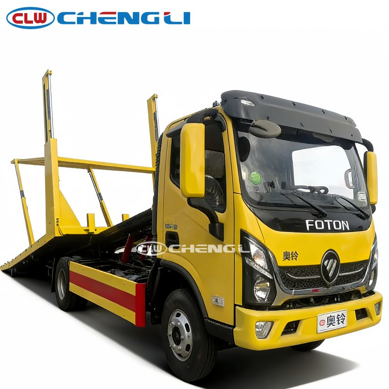Foton two-position flatbed wrecker - vehicle photograph 1
