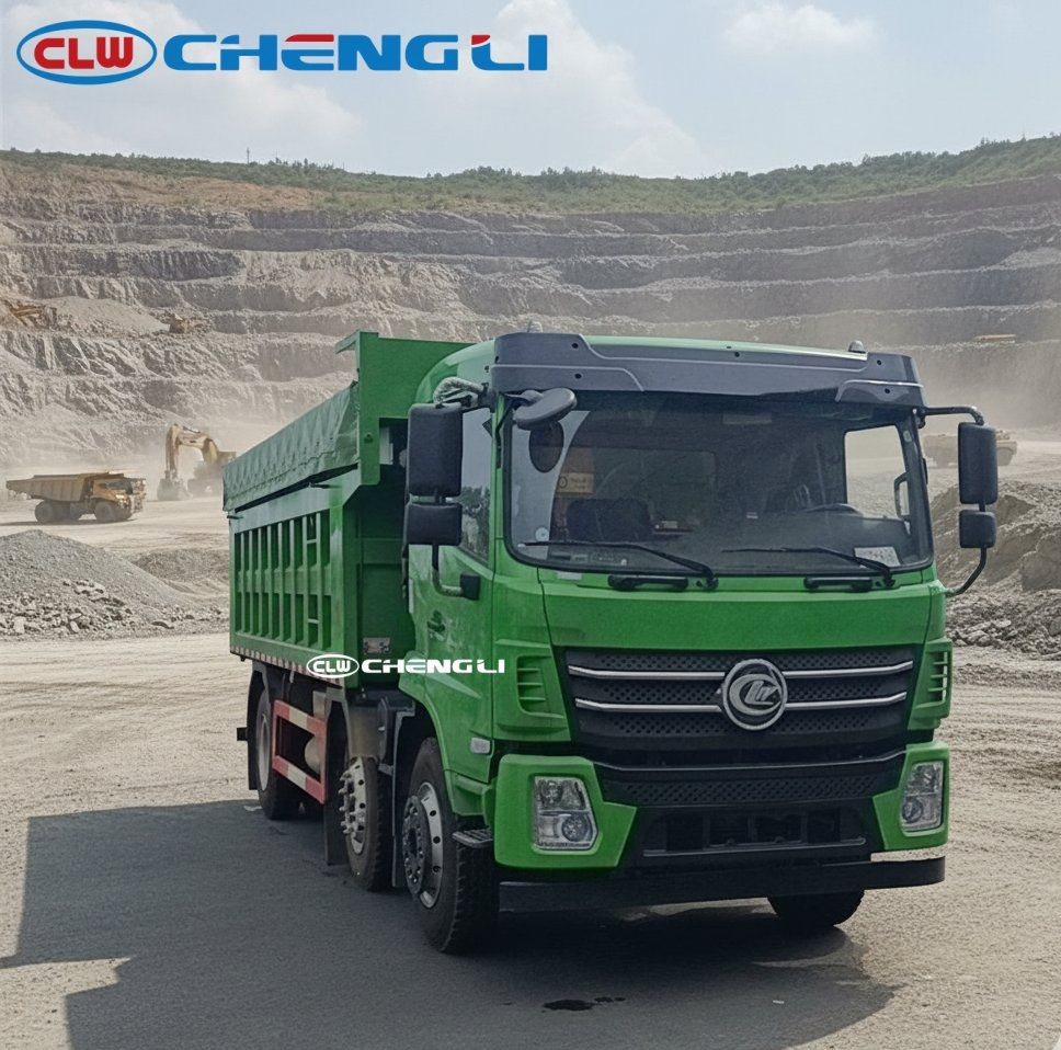 CLW 6x2 tipper truck 245 hp - vehicle photograph 1