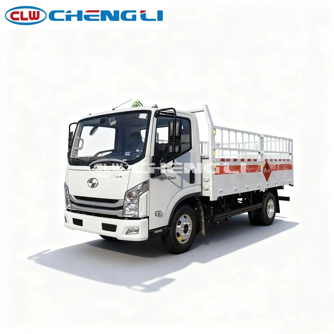 Gas cylinder delivery van truck - vehicle photograph 1