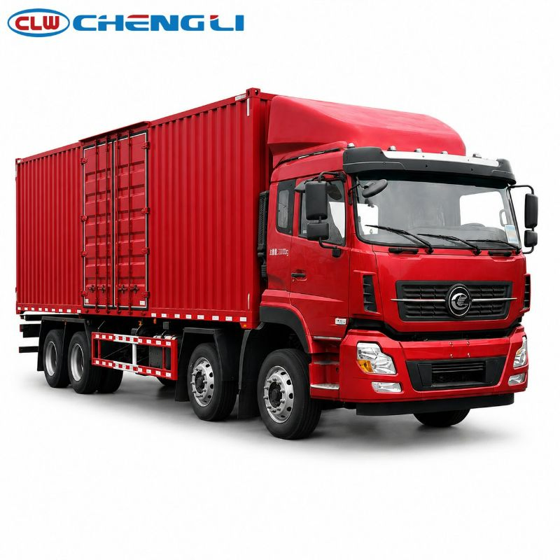 CLW 8x4 heavy roll-off truck - vehicle photograph 1