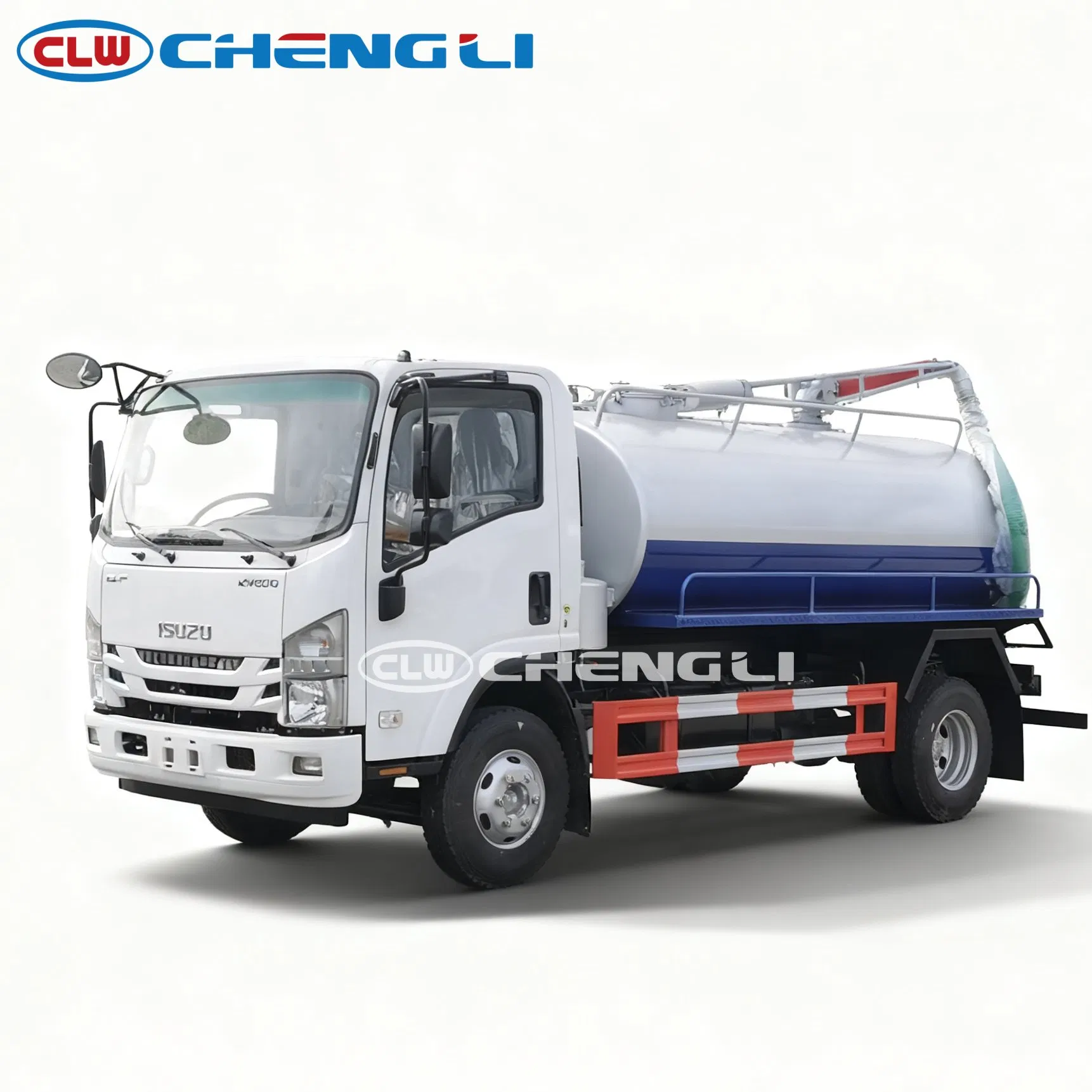 Isuzu-class 6,000 L vacuum sewage truck - vehicle photograph 1