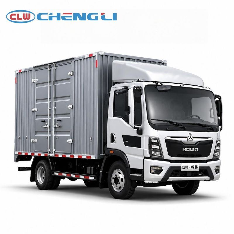 HOWO 18 t box truck - vehicle photograph 1