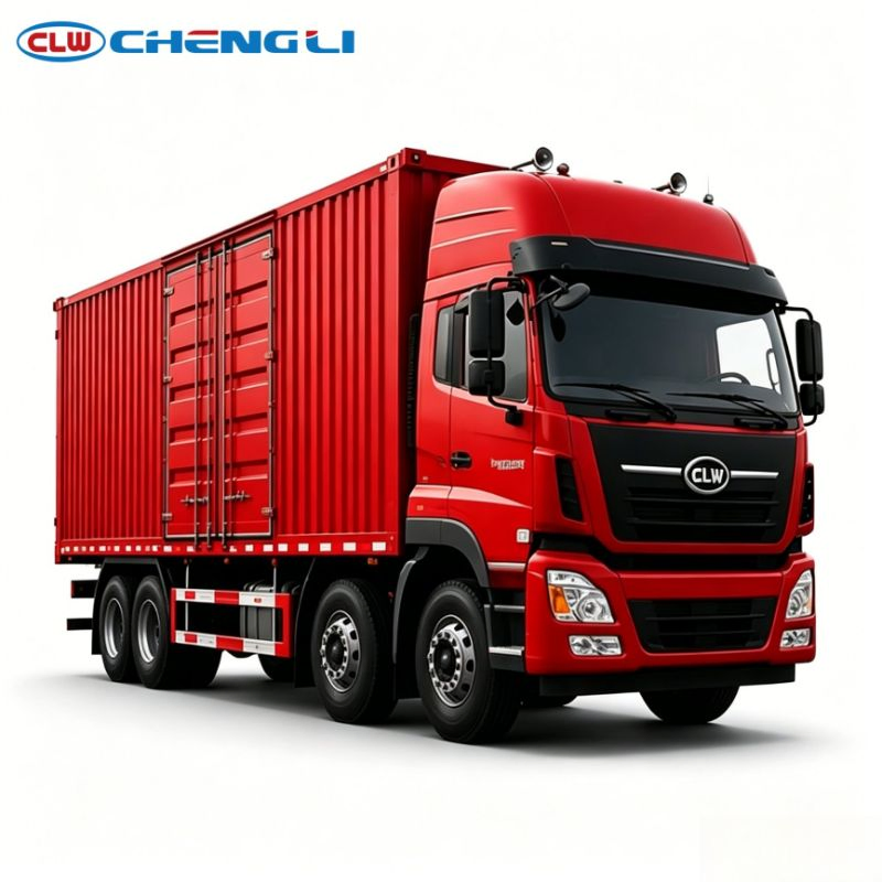 Chengli 31 t closed van truck - vehicle photograph 1